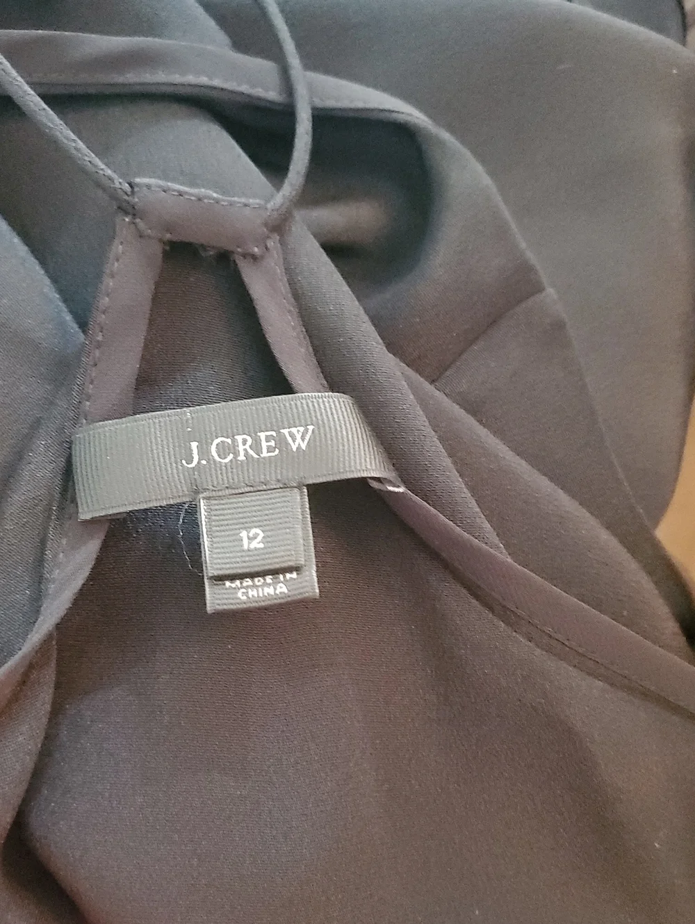 J. Crew minimalist silk